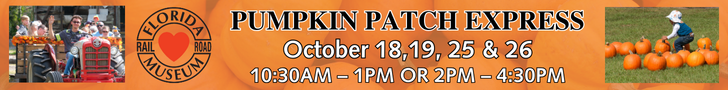 Florida Railroad Pumpkin Patch Express