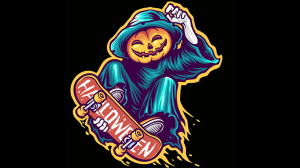 Halloween Skate Pumkin black bgrd.png