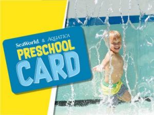 SeaWorld and Aquatica Free Preschool Card