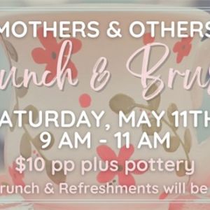 Pottery Patch Brunch and Brushes Mothers and Others Event