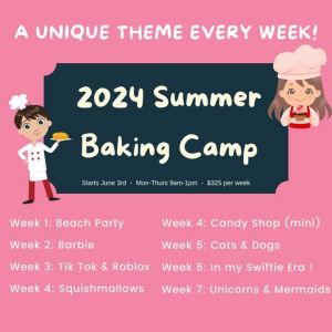 Sweet Bites Baking School Summer Camps