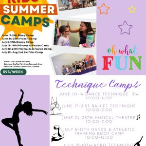 Dancing for a Difference Summer Camps