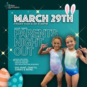 Jubilee Gymnastics Easter Parents Night Out