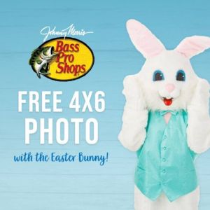 04/05-04/20 Bass Pro Shops Photos with Easter Bunny