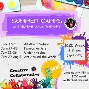 Creative Junk Therapy Summer Camp