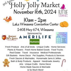 Lake Wimauma Convention Center Holly Jolly Market