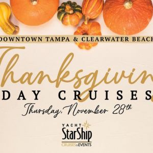 11/28 Yacht Starship Cruises Thanksgiving Cruises