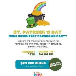 Kids Social Club St. Patrick’s Day Party