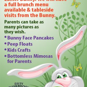 04/12 Salty Shamrock Brunch with the Easter Bunny