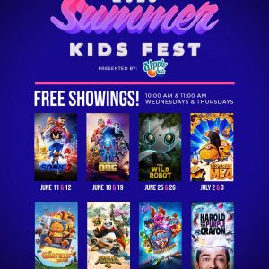 Premier Cinemas Summer Kids Fest