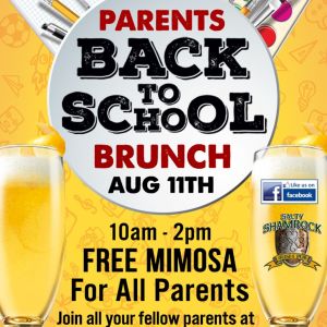 Salty Shamrock Back to School Brunch