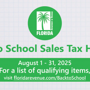 Florida Back to School Sales Tax Holiday