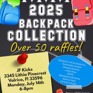 JF Kicks 2025 Backpack Collection