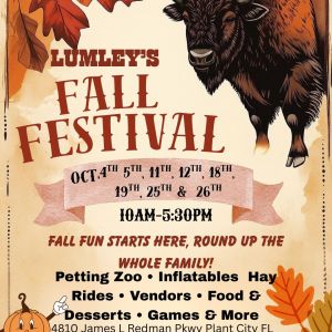 10/04 - 10/16 Lumley's Fall Festival