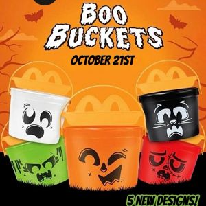 McDonald's Boo Buckets
