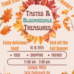 10/18 Campo Family YMCA Bloomingdale Tastes & Treasures Fall Festival