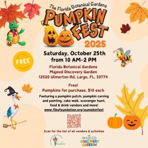 10/25 Florida Botanical Gardens Pumpkin Fest