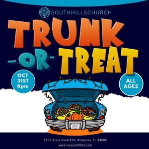 10/31 South Hills Church Wimauma Halloween Trunk or Treat