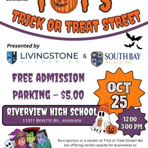 10/26 Brandon Riverview Chamber of Commerce Trick or Treat Street