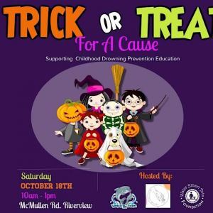 10/18 Watch Me Swim Trick or Treat For a Cause