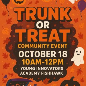 10/18 Young Innovators Academy Fall Festival Trunk or Treat