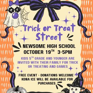 10/19 Newsome High School Chorus Trick or Treat Street