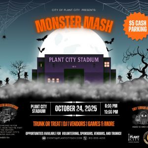 10/24 City of Plant City Parks and Recreation Monster Mash at McIntosh Preserve
