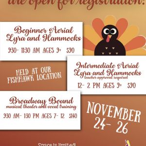 Julestarz Academy for Performing Arts Fall Break Camp
