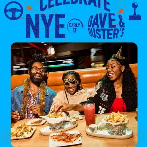 Dave and Buster's Family New Year's Eve Party