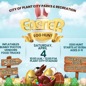Plant City Parks & Recreation: Easter Egg Hunt