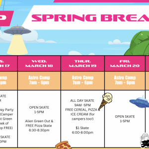 Astro Skate Brandon Spring Break Camp