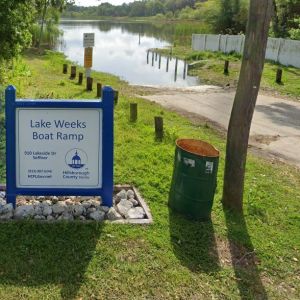 Lake Weeks Boat Ramp
