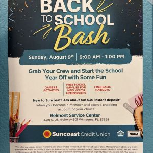 8/09 Suncoast Credit Union Back to School Bash