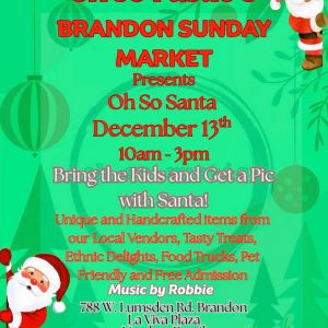 Oh So Rustic Brandon Santa Market