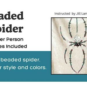 Creative Junk Therapy: Beaded Spider