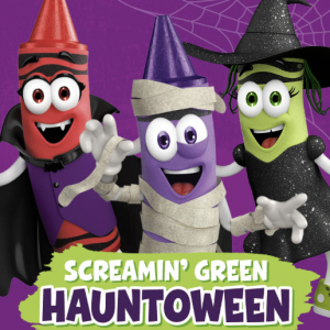 Crayola Experience Screamin Green Hauntoween