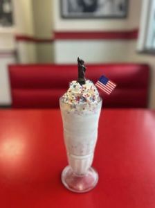 Steak and Shake Patriot Milkshake Deal