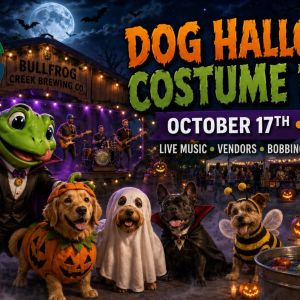 Bullfrog Creek Brewing Co. Annual Doggy Halloween Costume Party