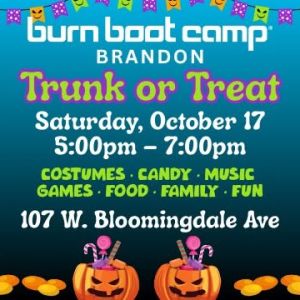 Burn Boot Camp Brandon Trunk or Treat