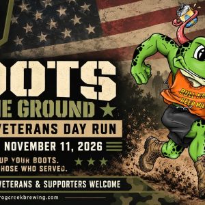 Bullfrog Creek Brewing Co: Boots on the Ground-Bullfrog Veterans Day Run